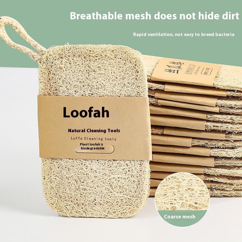Body Loofah Natural - Éponge à récurer en loofah naturel,
