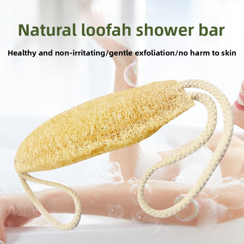 Body Loofah Natural - Éponge de bain en loofah, outil