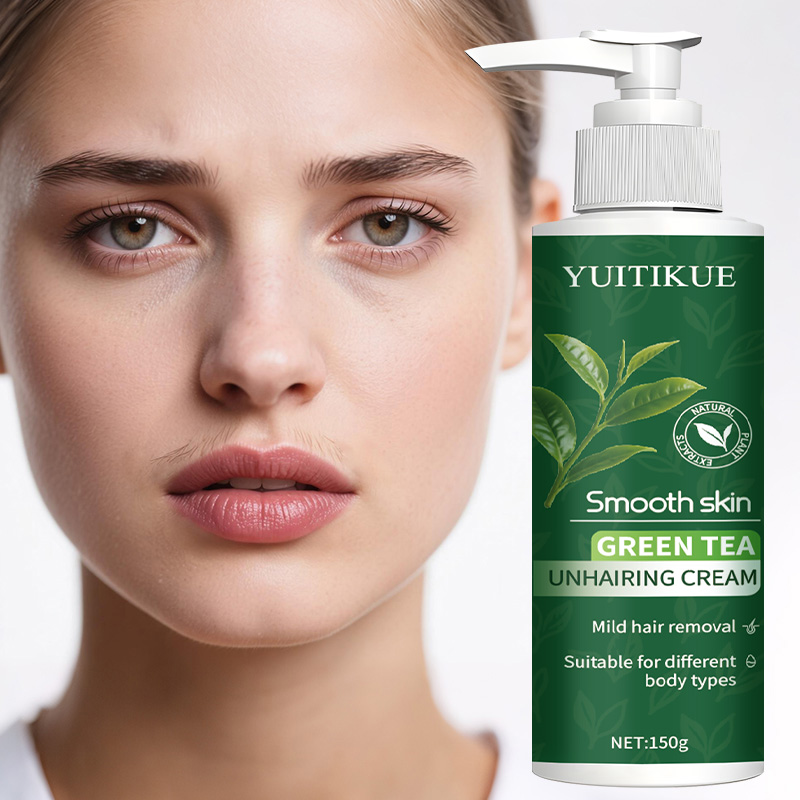 Hair Removal Cream - Crème dépilatoire au thé vert YUITIKUE