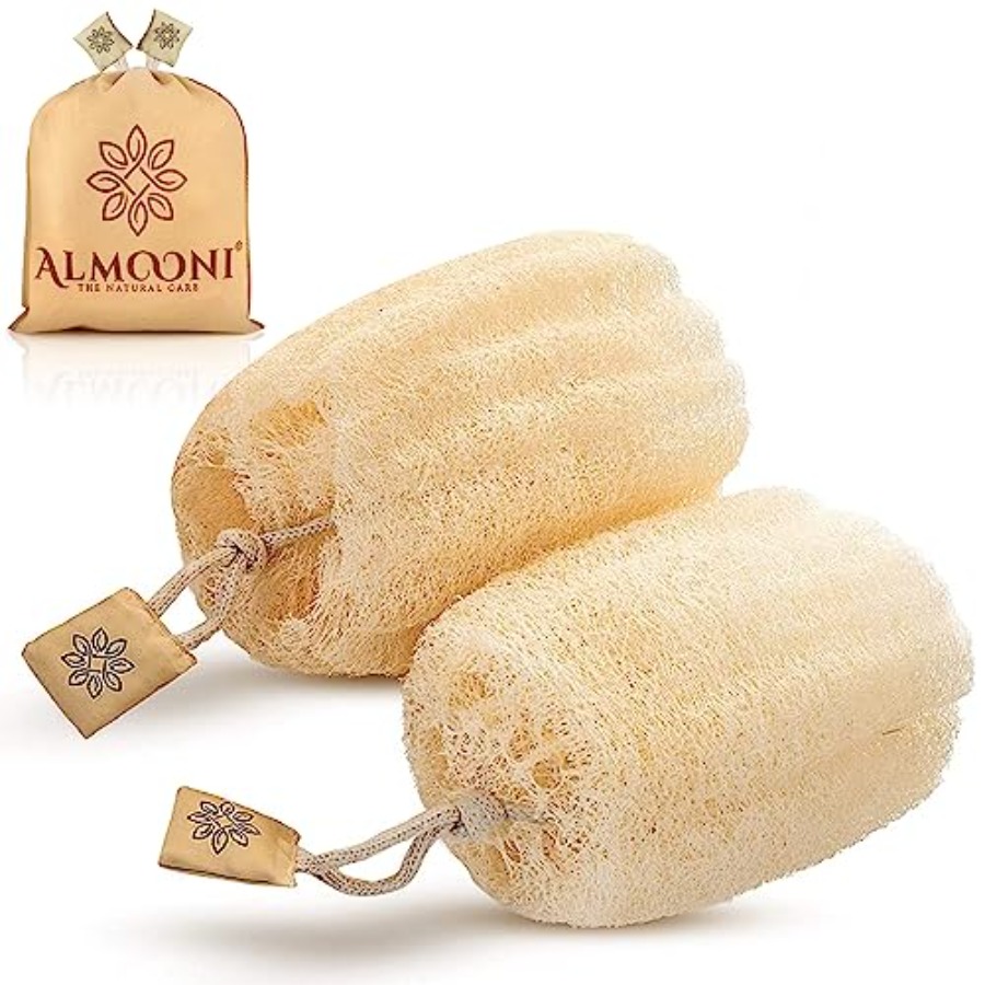 Body Loofah Natural - Éponge exfoliante naturelle en loofah pour