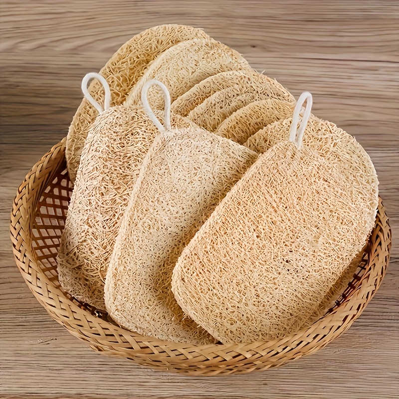Body Loofah Natural - Éponges exfoliantes naturelles en loofah, gommage