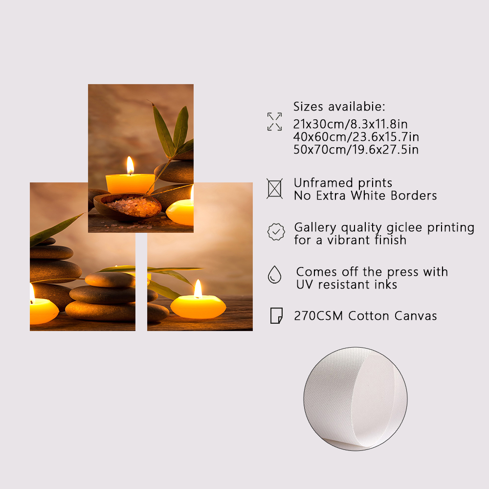 Peintures sur toile sans cadre - Spa Wellness Images avis et prix