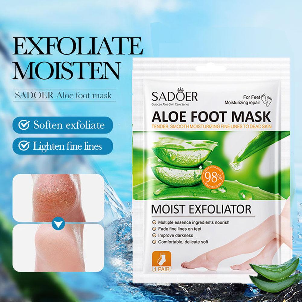 Masque pour les pieds à l'aloe - Foot Mask Peeling avis et prix