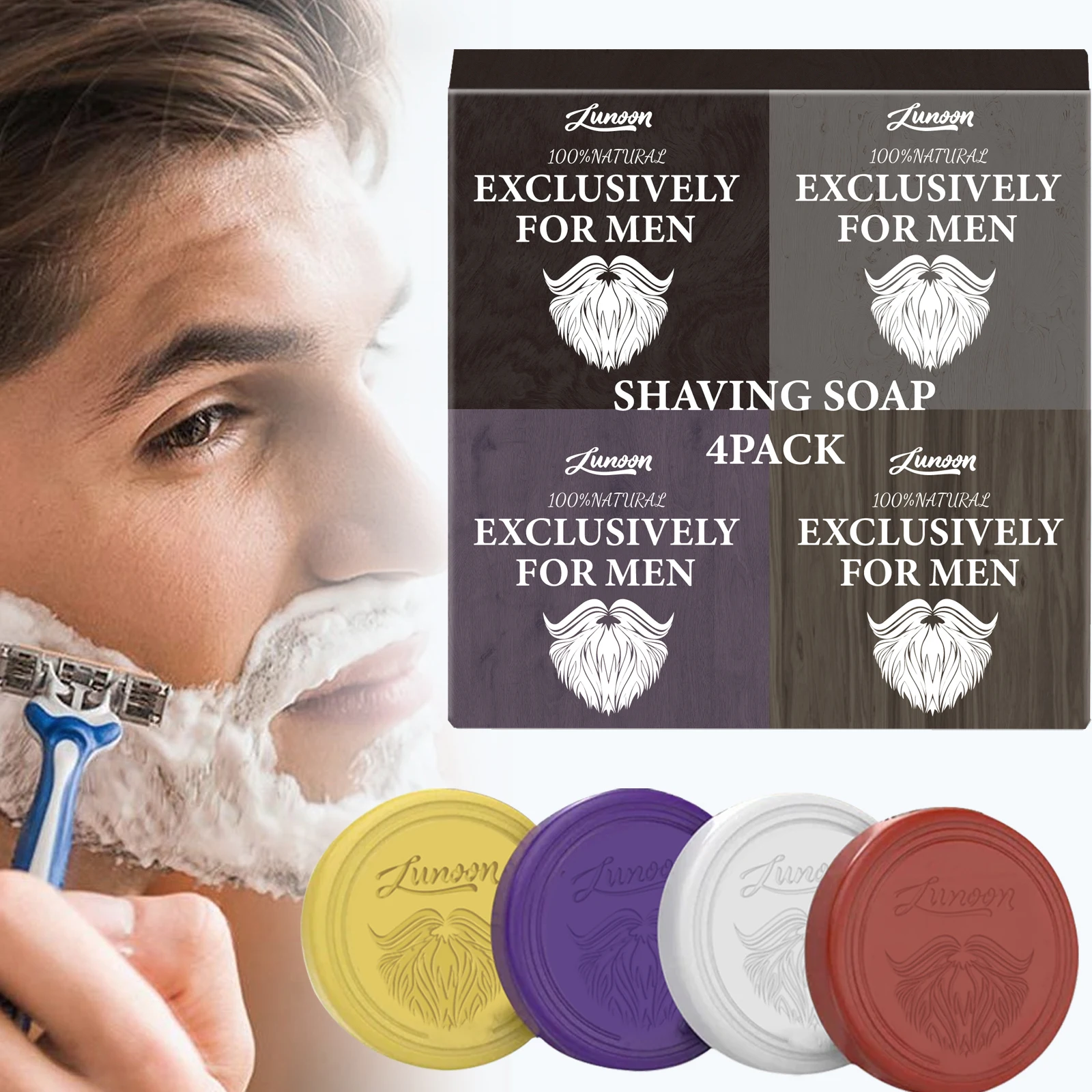 Savon à raser pour homme, 4/1  - Hair Removal Cream avis et prix