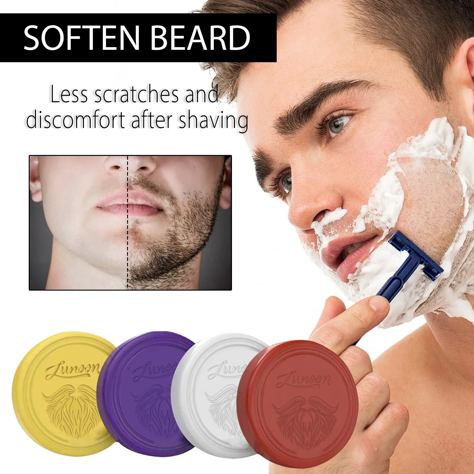 Savon à raser pour homme, 4/1  - Hair Removal Cream avis et prix