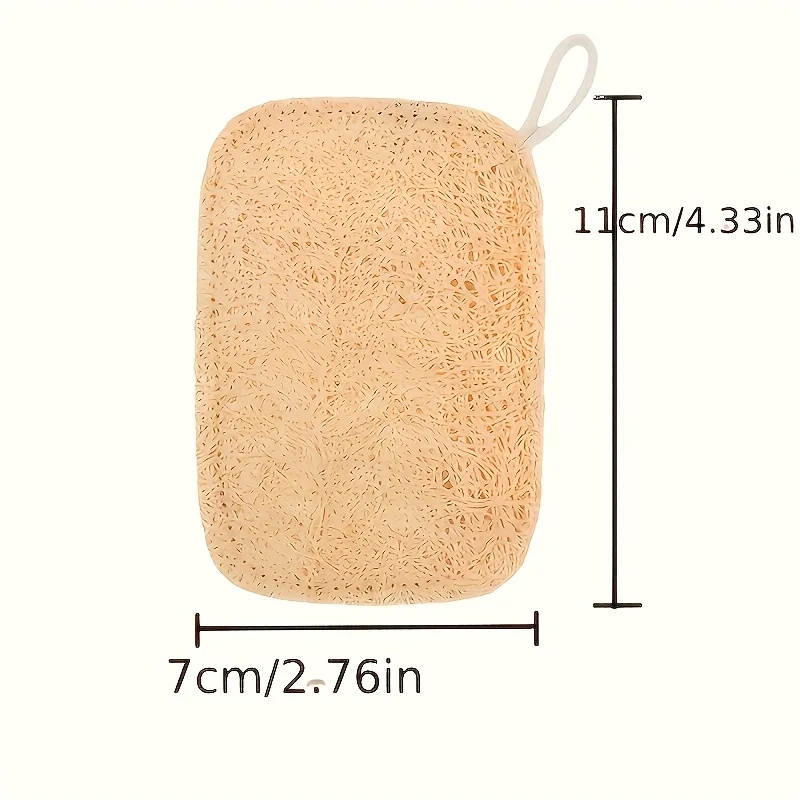 6 éponges exfoliantes naturell - Body Loofah Natural avis et prix
