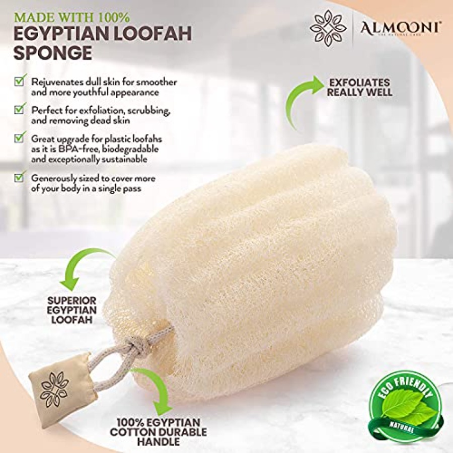 Éponge exfoliante naturelle en - Body Loofah Natural avis et prix