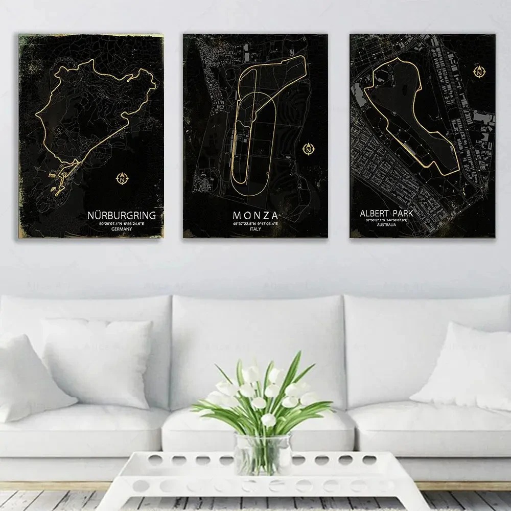 Toile de Formule 1 avec Circui - Spa Wellness Images avis et prix