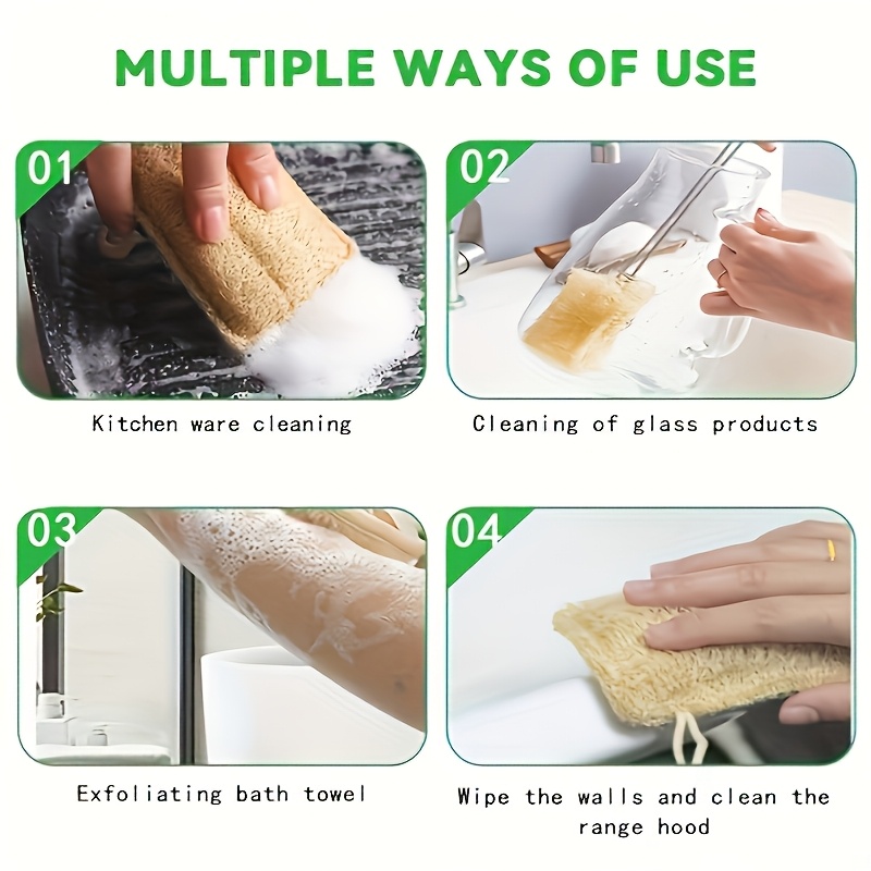 Éponges exfoliantes naturelles - Body Loofah Natural avis et prix