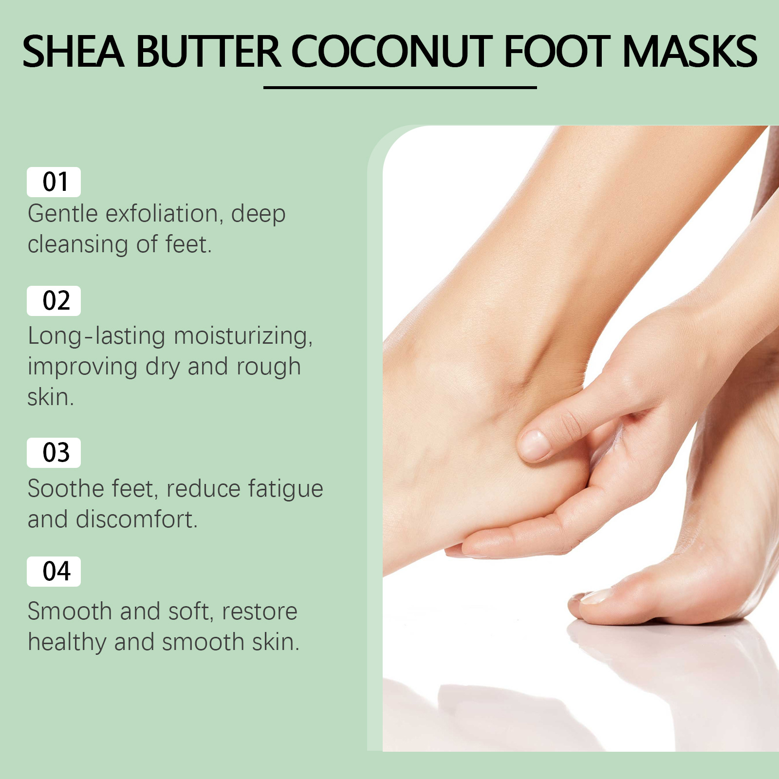 Masque pour les pieds en noix  - Foot Mask Peeling avis et prix