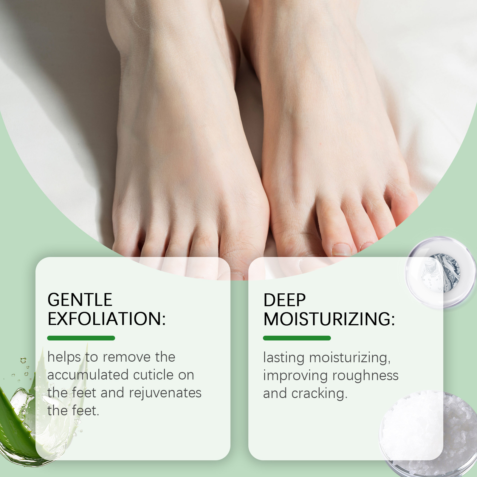Masque pour les pieds en noix  - Foot Mask Peeling avis et prix